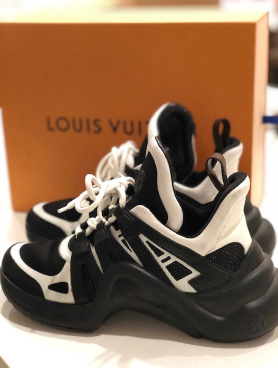louis vuitton arch sneakers