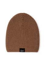 Load image into Gallery viewer, D. Grace Buckle-back Beanie-Brownie
