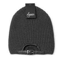 Load image into Gallery viewer, D. Grace Buckle-back Beanie-Concrete Grey
