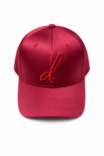 Load image into Gallery viewer, D. Dot Buckle back Cap- Red Wine/ Pink
