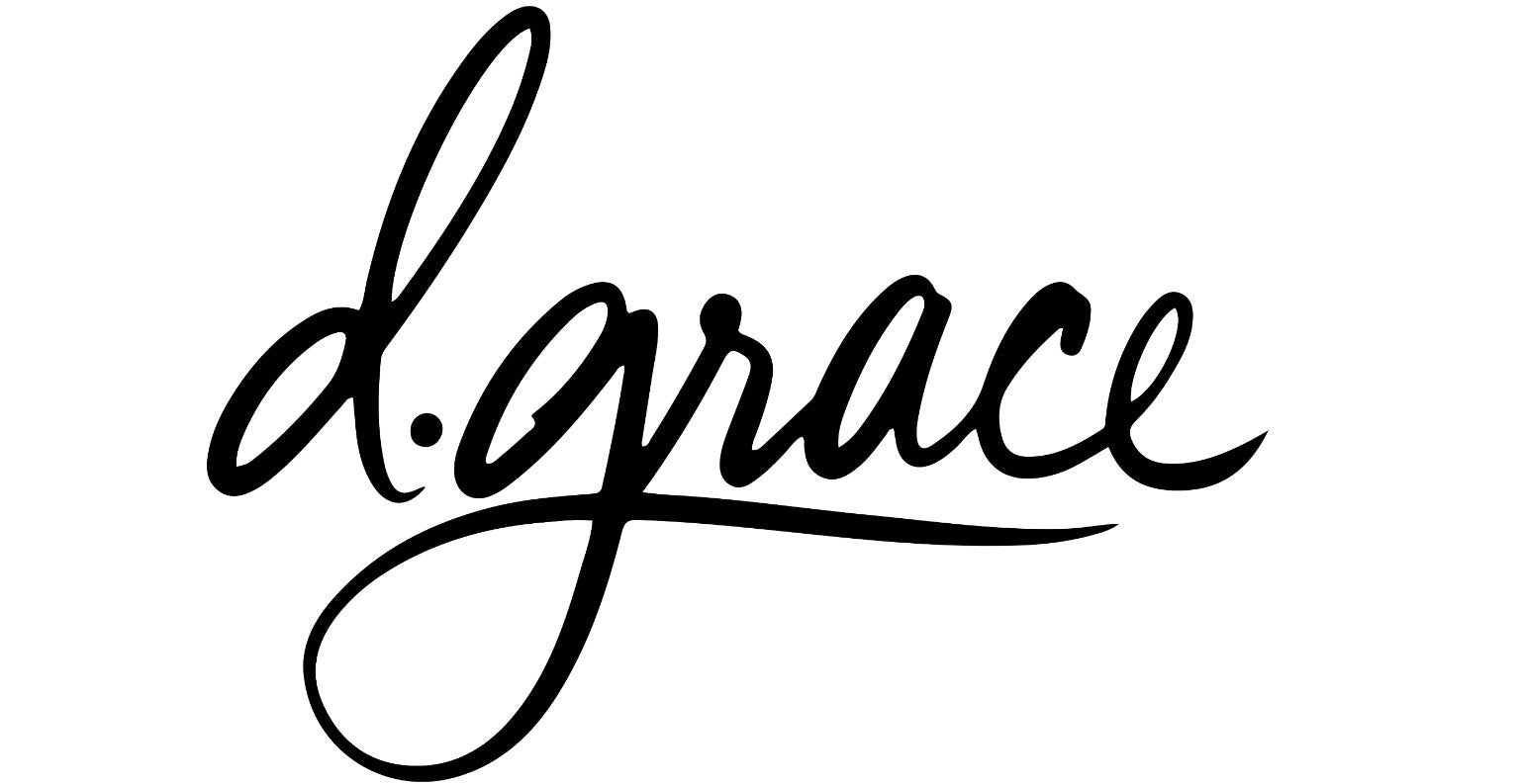 The Word Grace In Cursive