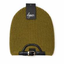 Load image into Gallery viewer, D. Grace Buckle-back Beanie-New Army Green
