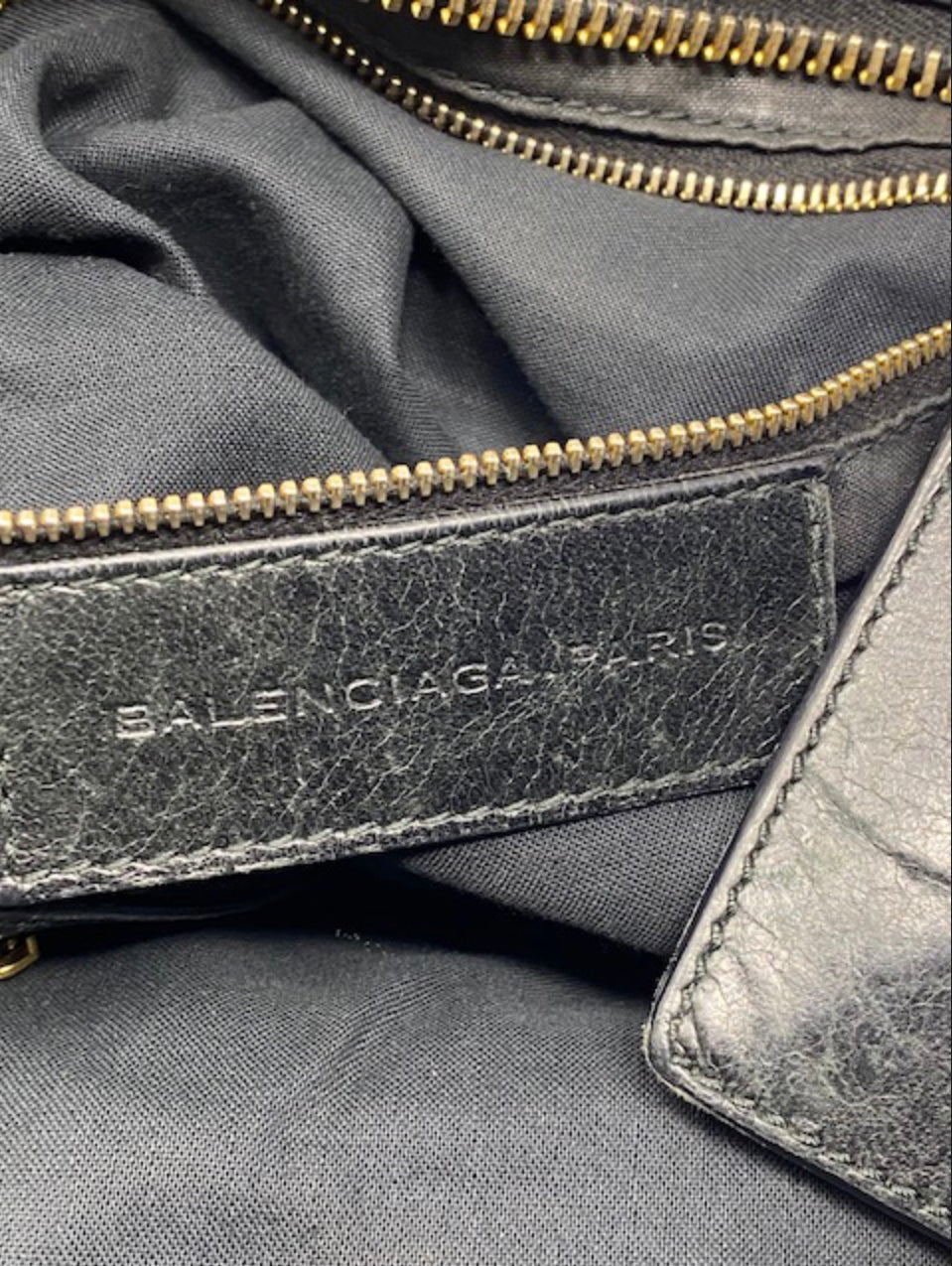 BALENCIAGA Classic City beige leather bag – Vintage Carwen