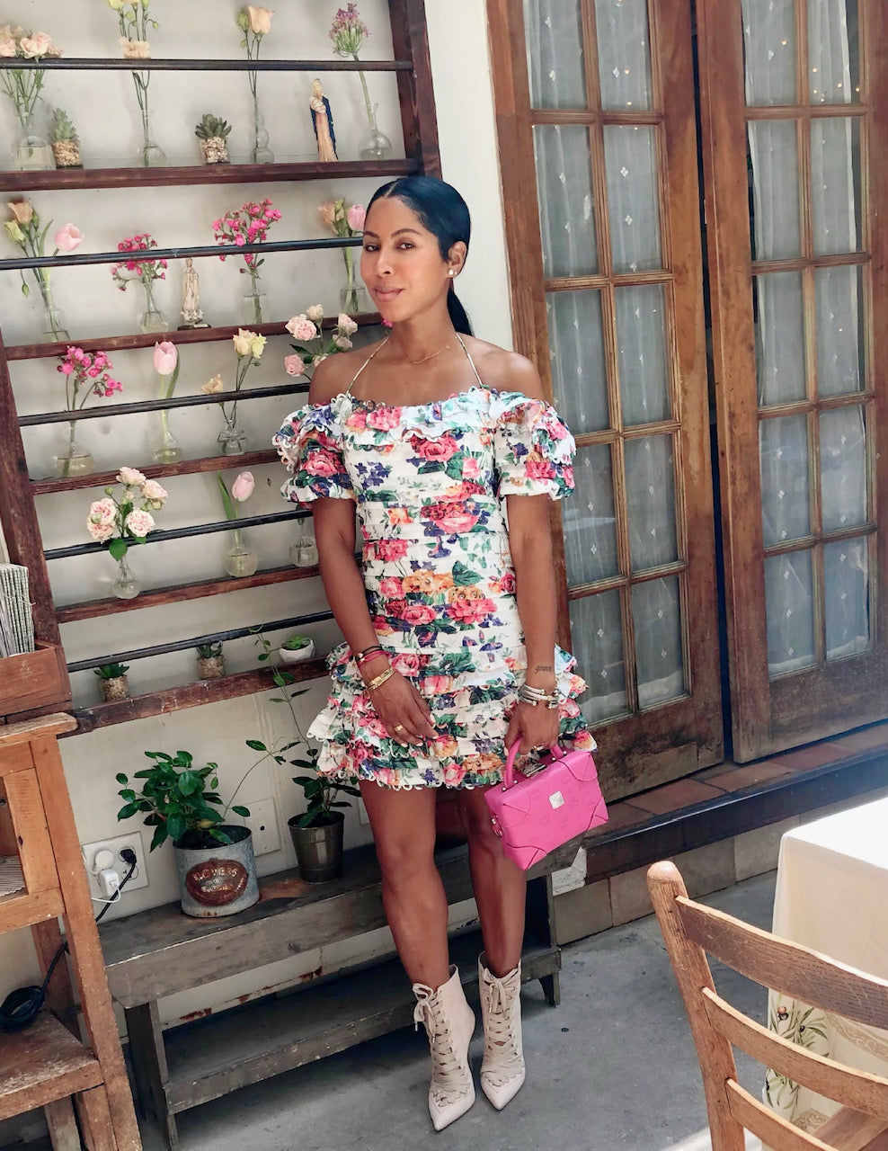 allia pintuck short dress Mini Dress Zimmermann Allia Pintuck Dress ZIMMERMANN Allia Floral Print Pintuck Linen